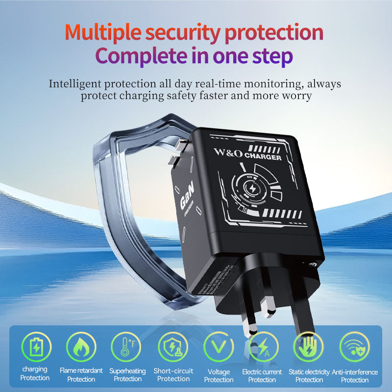 GIN Foldable Retractable Fast Charger