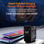 GIN Foldable Retractable Fast Charger